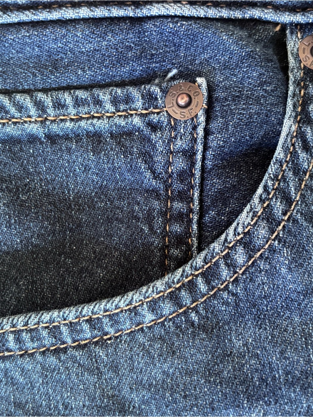 Levi’s High Rise MIDI Wide Leg Jeans ✨ - Picture 6 of 6